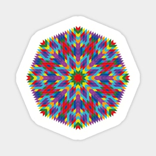 Wish Fulfillment Mandala Wish Granting Mandala Magnet