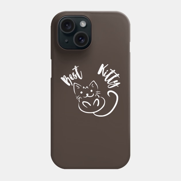 Best Kitty Phone Case by Art-Julia