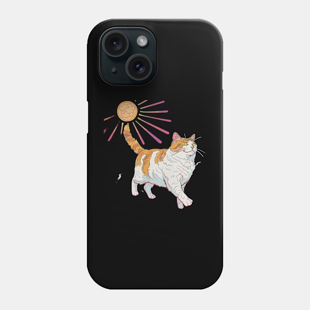 Cat Tarot Meow Mysteries Unraveled Phone Case by Josephine7