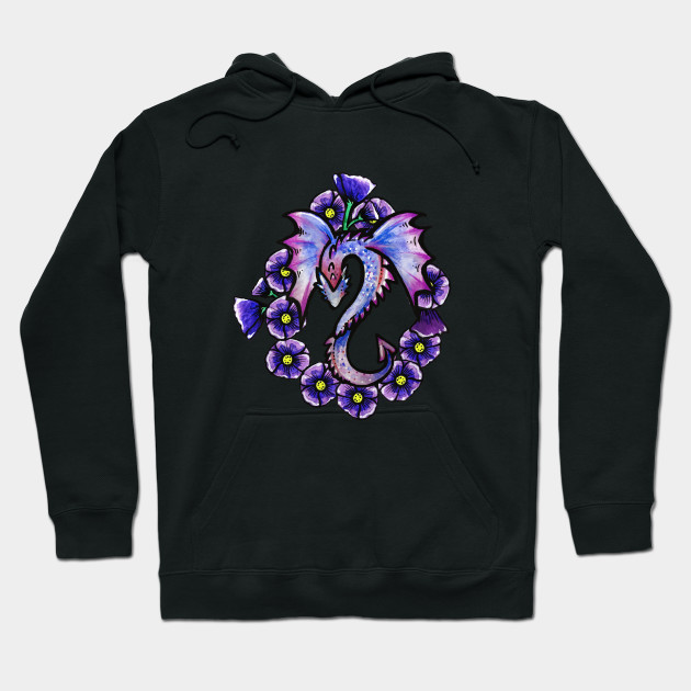 purple dragon hoodie