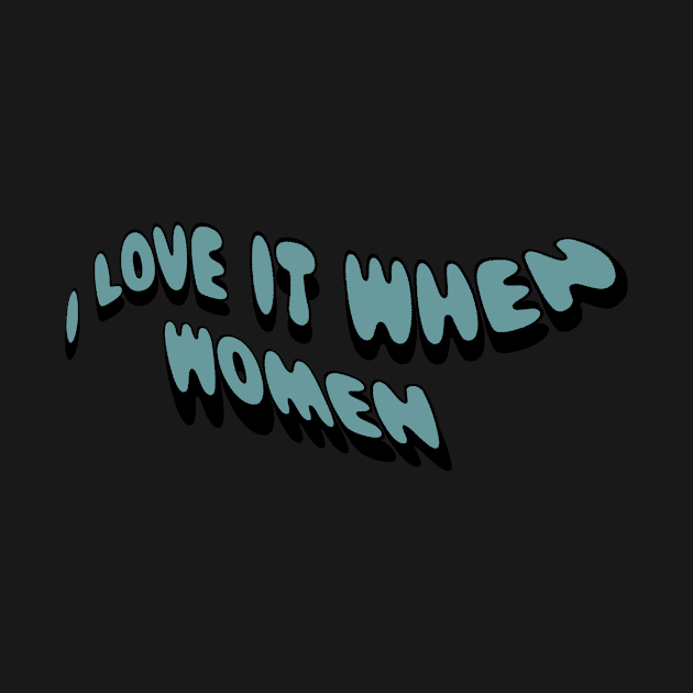 I love it when women swoop by cre8tive-liv