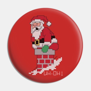 Ho Ho Ho Uh-Oh Santa Pin