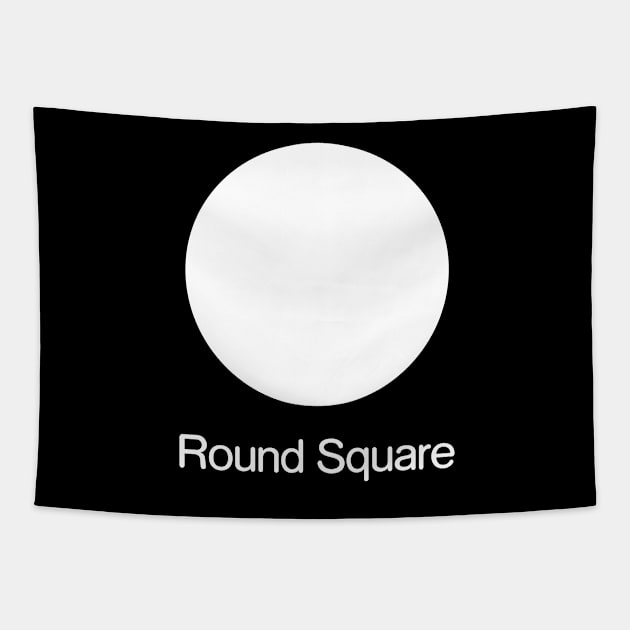 Round Square Tapestry by TailoredTees