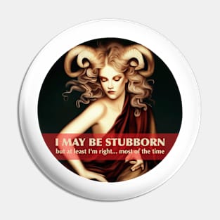 Design for Aries with Funny Quotation_2 Pin