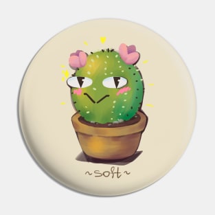 Soft cactus Pin