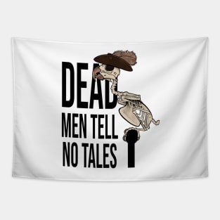 Dead Men Tell No Tales Parrot Tapestry
