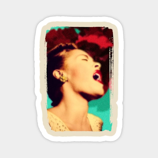 Billie Holiday Magnet by HAPPY TRIP PRESS