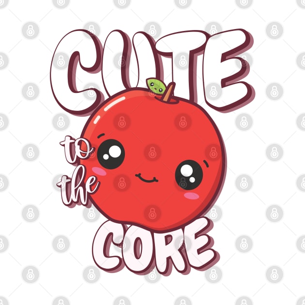 Cute To The Core - Apple Design by StimpyStuff