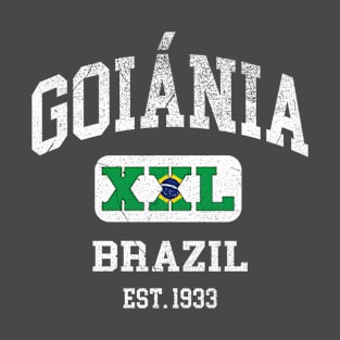 Goiania, Brazil - XXL Athletic design T-Shirt