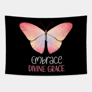 Embrace Divine Grace: Butterfly lover Tapestry