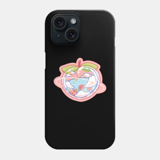 Glass Fruit Series - Peach Phone Case