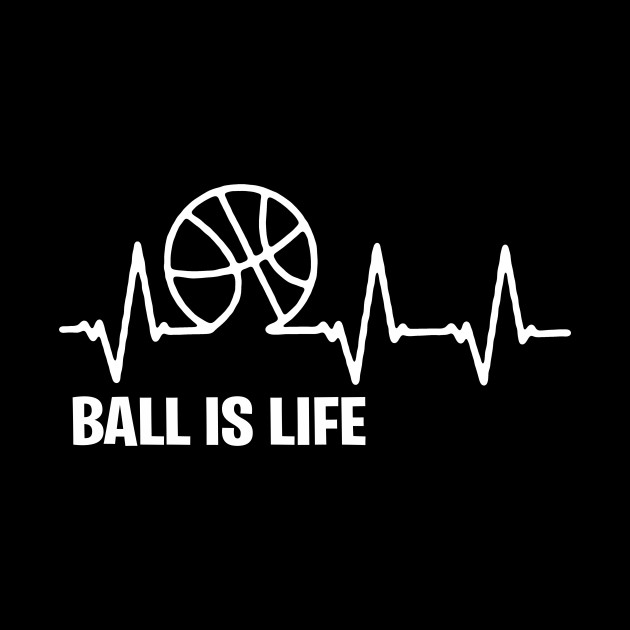Basketball Liebe Ball Is Life Heartbeat Basketball Mask Teepublic