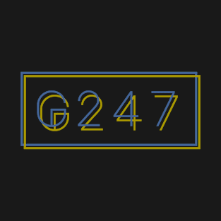 G247 logo glitched v4 T-Shirt