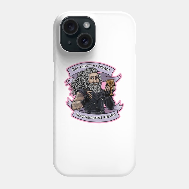 Blackbeard, the most interesting man in the world Phone Case by swinku