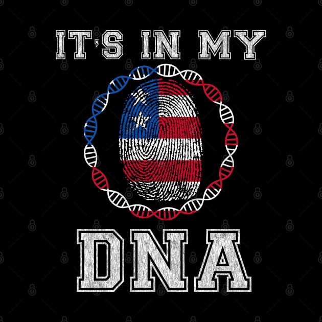 America  It's In My DNA - Gift for American From America by Country Flags