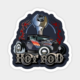 Hot Rod Magnet