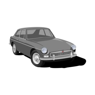 MGB GT Design -Silver T-Shirt