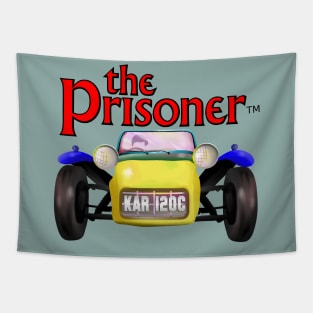 The prisoner Yellow Car Tapestry