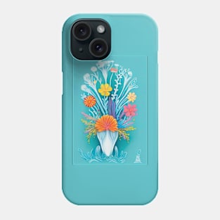 Flowers in a vase Phone Case