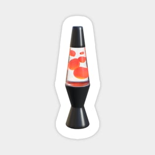 Lava Lamp Retro Stylings Magnet