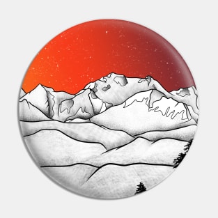 Kanchenjunga  Himalaya Pin