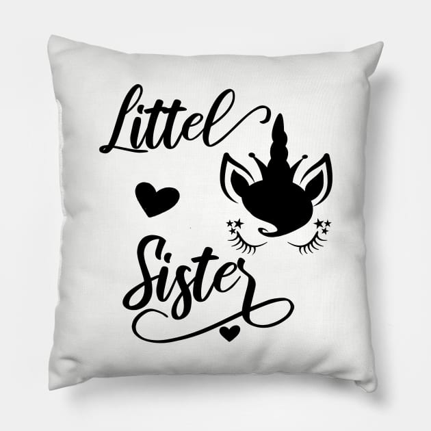 big sister little sister gifts big sister little sister Pillow by Gaming champion