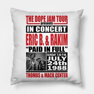 The Dope Jam Tour (1988) Pillow