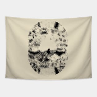 Abstract Bird and Water Nature Tapestry