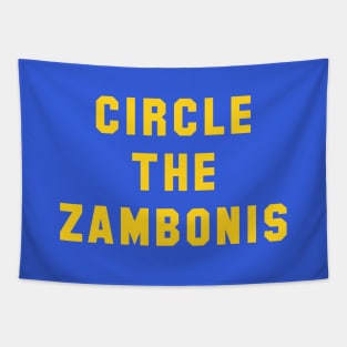 Circle the Zambonis Tapestry