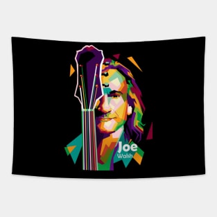 Joe Walsh In Pop Art Tapestry