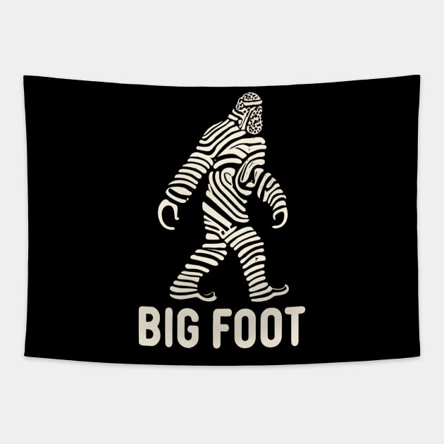 Big Foot Tapestry by NomiCrafts