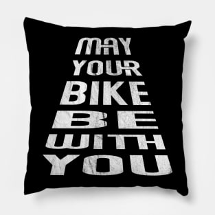 funny cycling gift mountain bike race bike mtb Pillow