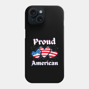 Proud American Presidential Election 2024 Patriotic Citizen Phone Case