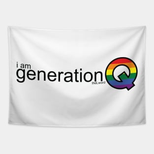 Generation Q Gay Tapestry