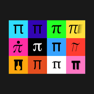 colorblock happy pi day T-Shirt