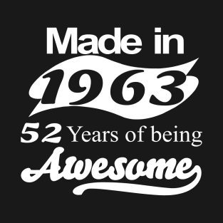 Made in 1963 T-Shirt