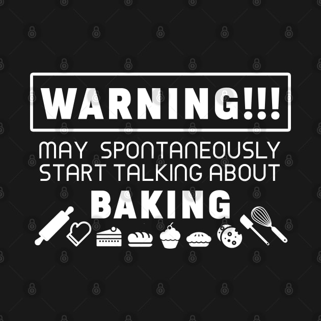 Warning, may spontaneously start talking about baking by Purrfect Corner