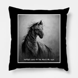 horses wings Pillow