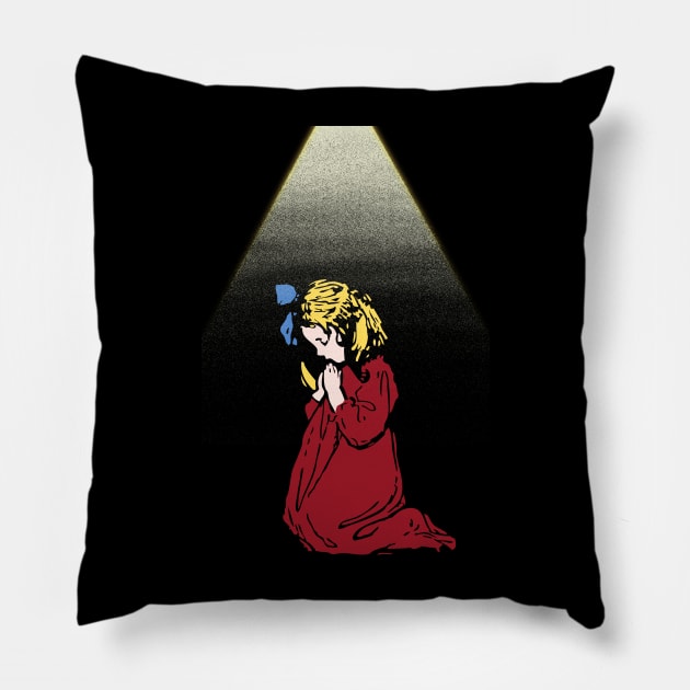 Praying For A Miracle Pillow by HobbyAndArt