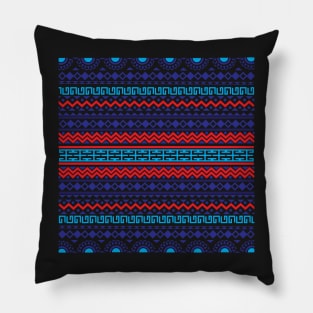 Stripe ethnic Aztec pattern Pillow