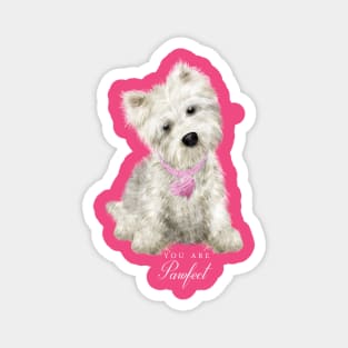 Pawfect Westie Love Magnet