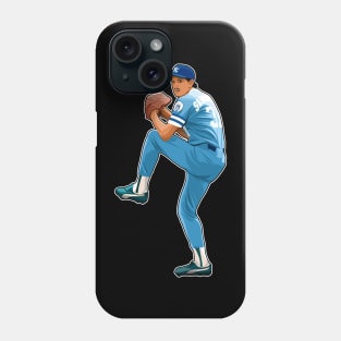 Bret Saberhagen Pitches Legend Phone Case