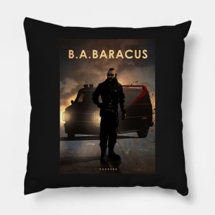 B.A Baracus - GMC Vandura - Car Legends Pillow