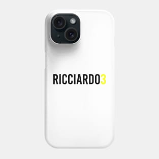 Daniel Ricciardo 3 Design Phone Case