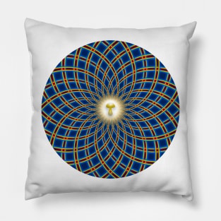 Mushroom Mandala Pillow