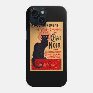 Compagnie du Chat Noir (Black Cat) 1896 Paris Phone Case