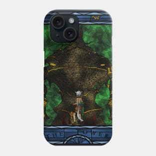 FFXIV Tarot - 16 The Tower Phone Case