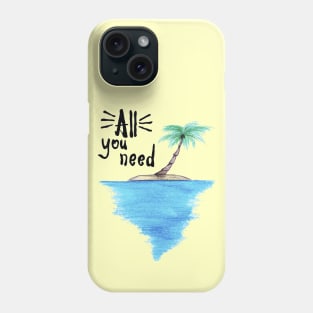 Desert island Phone Case