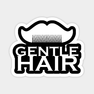 gentle hair men salon beauty design popular sign Magnet