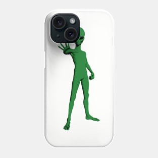 Stop By Alien Phone Case